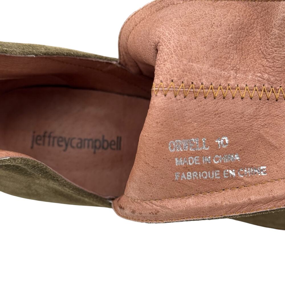 Jeffrey Campbell Orwell Festival Boots Women's SZ 10 Boho Brown Modern Western - Picture 8 of 11